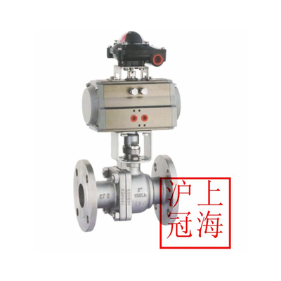 气动法兰球阀 美标ANSI