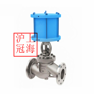 气动法兰截止阀