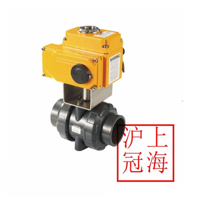 Q911F PVC电动球阀